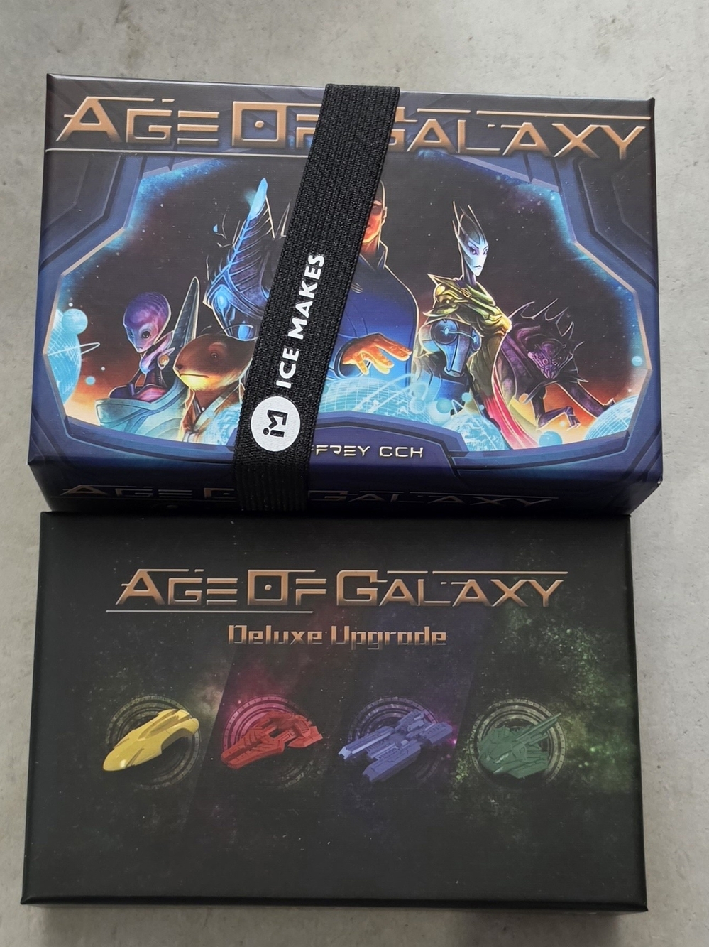 Age of Galaxy Deluxe Board Game W/ Expansion